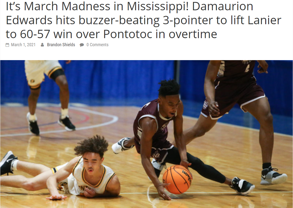  Lanier Boys Basketball heading to the 4A State Championship